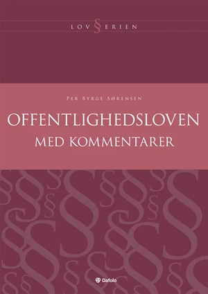 Offentlighedsloven med kommentarer