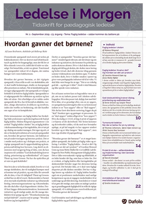 Ledelse i morgen. Nr. 1. September 2019 E-bog