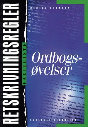 Ordbogsøvelser - facitliste