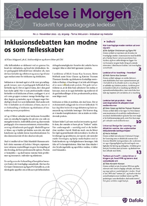 Ledelse i Morgen, Nr. 2. November 2021 (E-tidsskrift)